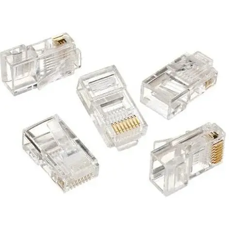 Коннектор RJ45 UTP 10 шт. Cablexpert модульная вилка позолоченные контакты (LC-8P8C-001/10)
