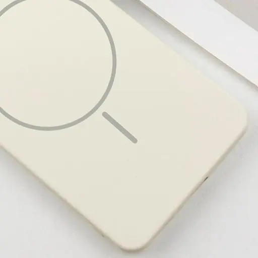 Чохол Lakshmi Silicone Cover Full Camera (AA) with MagFit для Samsung Galaxy S24 Ultra Білий/White - фото 2