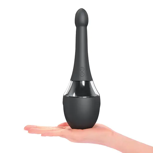 Автоматический анальный душ с вибрацией Dorcel Douche Mate Pro 200 мл (черный) - фото 5