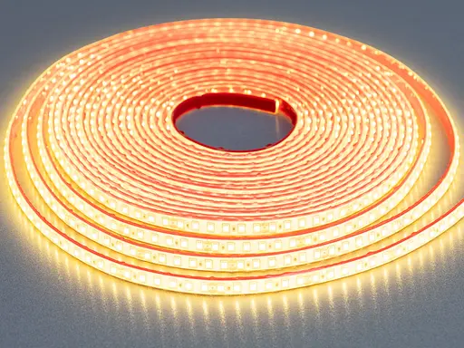 Світлодіодна стрічка 24В, 120 штм, герметична, 8мм, теплий - фото 1