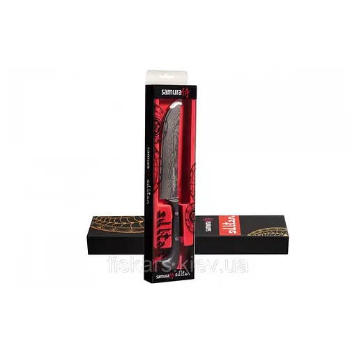 Ніж кухонний ШЕФ, 164 ММ, SAMURA "SULTAN" (SU-0085DBW) white - фото 3