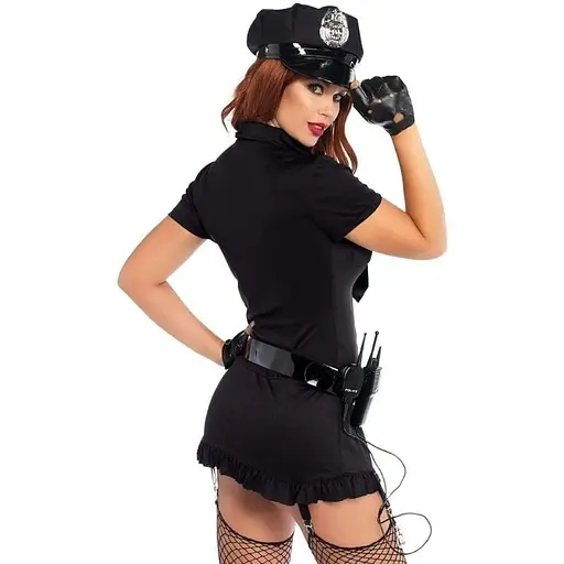 Еротичний костюм поліцейської Leg Avenue Dirty Cop XL - фото 2