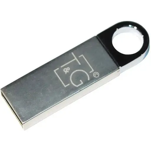 Флеш накопитель USB 64Gb T&G Metal TG026 серебристый USB 2.0 (TG026-64G) - фото 1