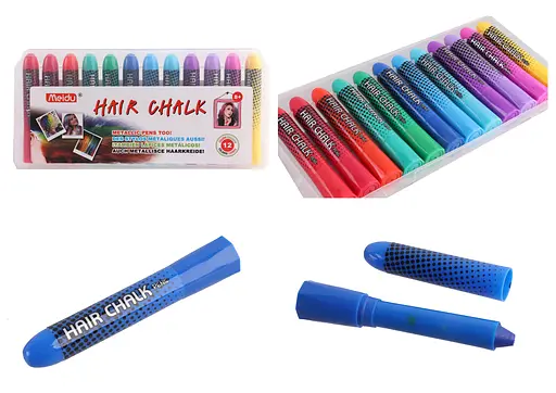 Крейда для волосся пастель, 700-1774, набір 12 шт. - фото 2