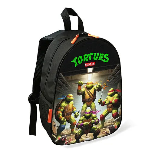 Рюкзак дитячий Черепашки-ніндзя шкільний/міський 34х27х13 см для хлопчика (02707)