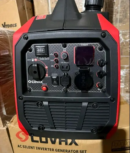 Інверторний бензиновий генератор COVAX CG6800i (4.5/5.0 кВт) з дисплеєм + Електростартер - фото 2