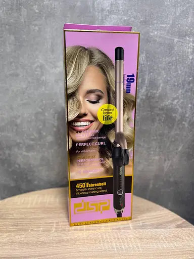 Плойка для завивки волос DSP 20106 керамика 19 мм Черный - фото 7