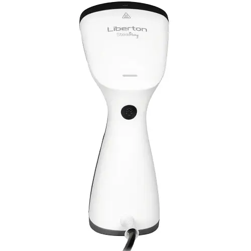 Отпариватель Liberton LHS-6905, White/Grey, 1000W, постоянный пар 18 г/мин, объем бака для воды 140мл, вертикальное и горизонтальное отпаривание, антикапля, автоотключение - фото 5