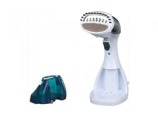 Хороший паровий ручної праска щітка Rainberg RB-6316 відпарювач для одягу будинку і штор c насадками - фото 3