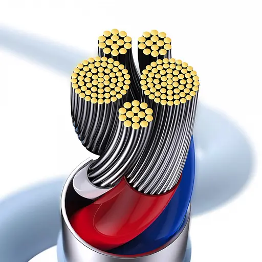 Кабель Baseus Jelly Liquid Silica Gel Fast Charging Data Cable Type-C to iP 20W 2m Blue - фото 4