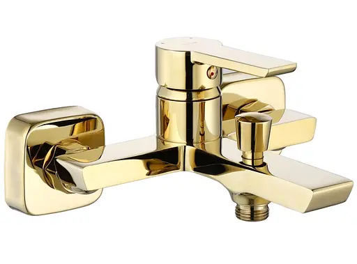 Смеситель для ванны Rea Argus gold настенный с изливом REA-B6409 Золотой - фото 3
