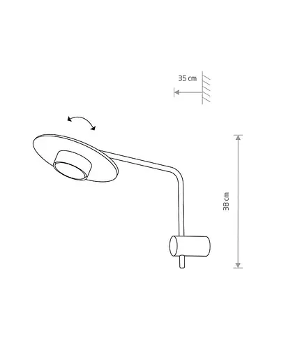 Бра Nowodvorski 7645 Disk - фото 3