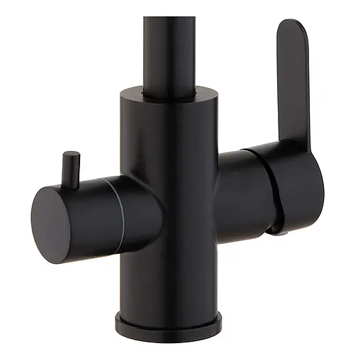 Змішувач для кухні Mixxus DAX-021-G Black MI6078 Чорний матовий - фото 2