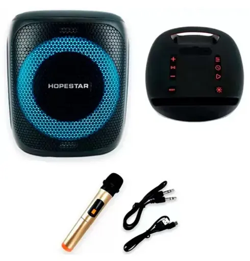 Портативная Bluetooth-колонка Hopestar Party 100 Черный - фото 2