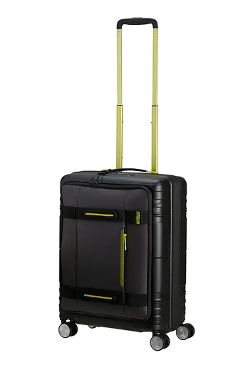 Валіза American Tourister HELLO CABIN BLACK/LIME 55x40x22(25) 55 См MC4*19005 - фото 4