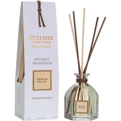Аромадифузор Collines de Provence White Tea 100 мл