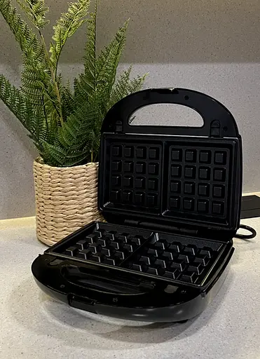 Сендвічниця-мультимейкер Bitek BT-224 6-в-1 змінні форми 750 Вт - фото 8