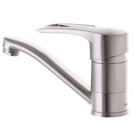 Смеситель для умывальника Haiba Hansberg 555 HB0788 Нержавеющая сталь - фото 4