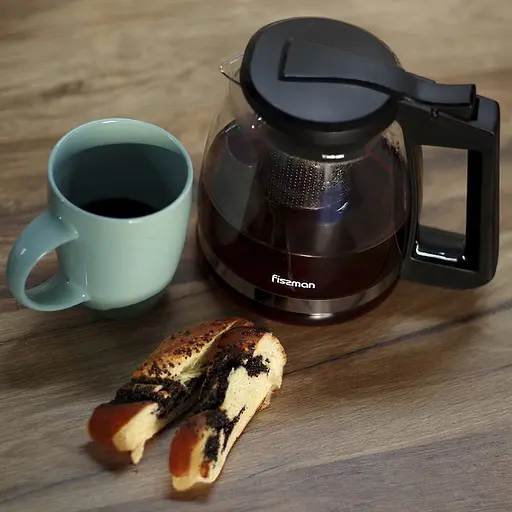 Чайник для заваривания Fissman со стальным фильтром 2 л (6464) - фото 7