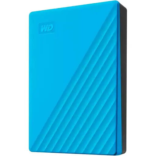Зовнішній жорсткий диск Western Digital External WD My Passport 6TB USB 3.2 Blue (WDBR9S0060BBL-WESN) - фото 3