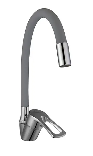 Смеситель для кухни Domino Sirius DSV-203SLR-Gray Серый - фото 2