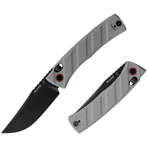 Ніж складаний Ruike P856-K сірий