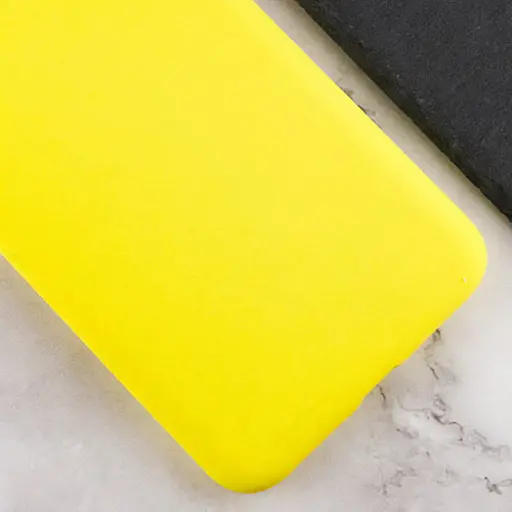 Чохол Lakshmi Silicone Cover Full Camera AAA для Xiaomi Redmi Note 13 4G Жовтий/Yellow - фото 3