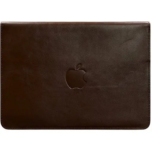 Шкіряний чохол-конверт BlankNote на магнітах для MacBook 14 Бордовий - фото 1