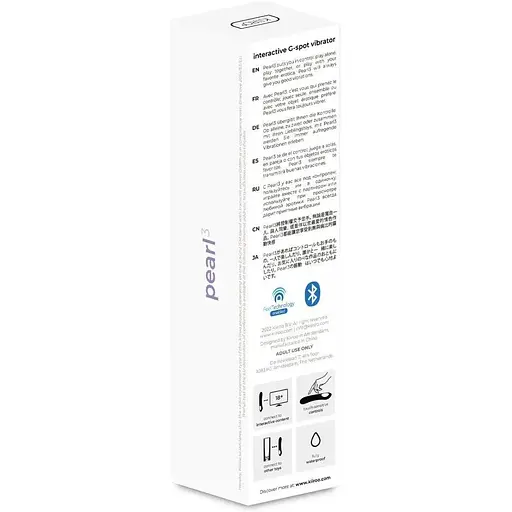 Интерактивный вибростимулятор точки G Kiiroo Pearl 3 Purple - фото 4