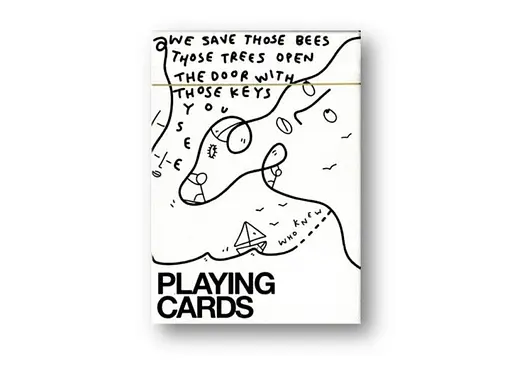 Карты игральные United States Playing Card Company Theory11 Shantell Martin (white) (PC_T11SMW) - фото 2