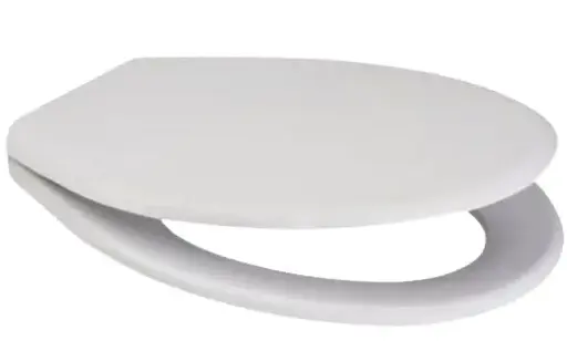 Сидение для унитаза Cersanit Koral K98-0007 из полипропилена антибактериальное - фото 1