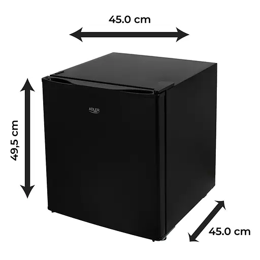 Холодильник Adler AD 8096 черный, 45 л - фото 8