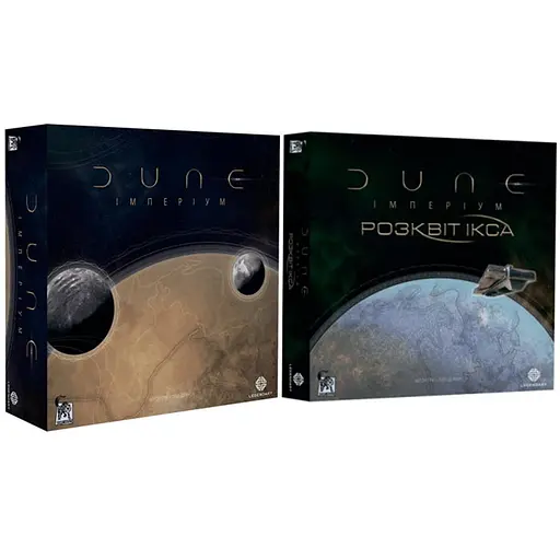 Настольная игра Geekach Games Дюна. Империум с дополнением Расцвет Икса (укр.) + уникальное промо! (GKCH008+1) - фото 1