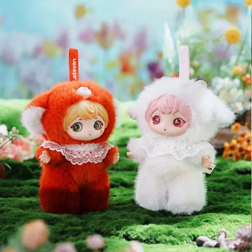 Колекційна м'яка іграшка з кільцем "Паті звіряток" Pop Top 17Zl-0601 серії "Ziyuli" - фото 3