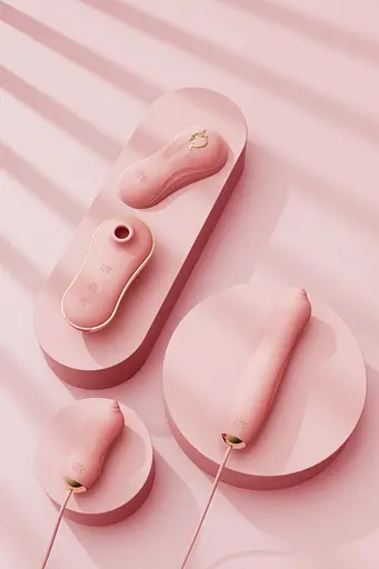 Набор секс-игрушек Zalo Rose Series Unicorn Set 3-in-1 3 шт. розовый - фото 15