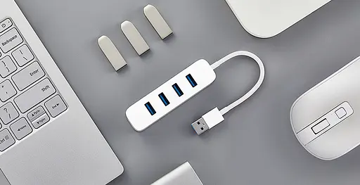 Usb-хаб Xiaomi 4xUsb 3.0 Usb-C Splitter XMFXQ01QM (JGQ4007CN) - фото 2