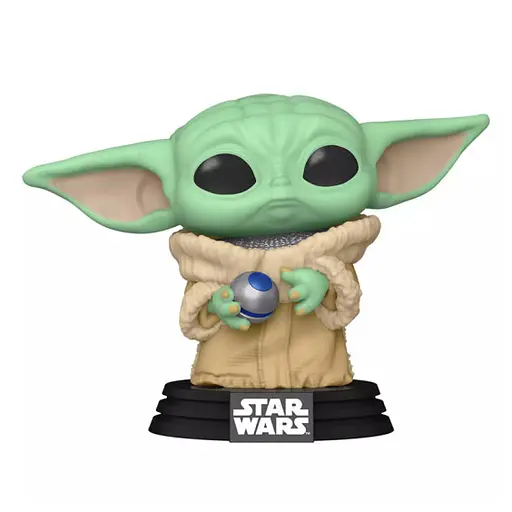 Фигурка Funko Pop Фанко Поп Мандалорец Звёздные войны Малыш Йода The Mandalorian The Child 10 см SW BY 370 - фото 2