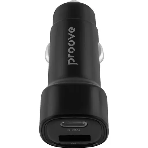 Автомобільний зарядний пристрій Proove Flash USB-C to USB-А 48W Black (CCFL48111201) [131659] - фото 3