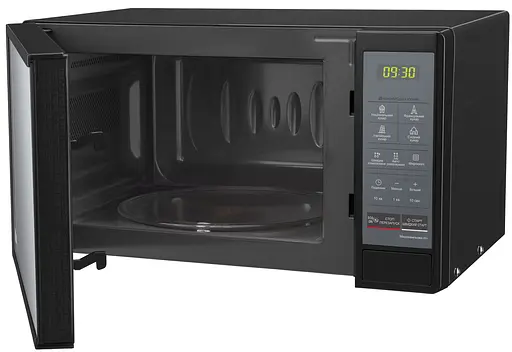 Мікрохвильова піч LG 20л електронне керування 700Вт дисплей чорний - фото 8