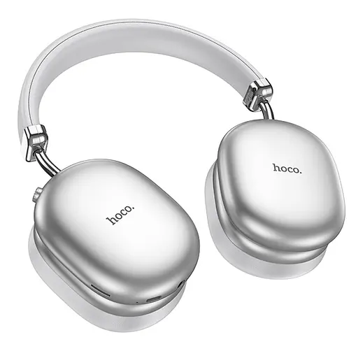Накладні бездротові навушники Hoco W35 Max Auspicious ANC Silver - фото 2