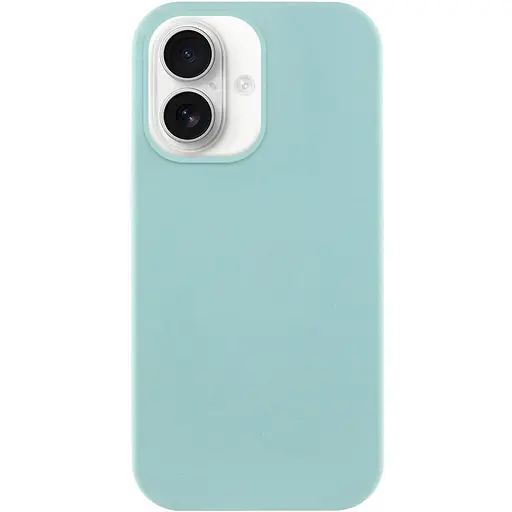 Чохол Epik Silicone Case Full Protective AA NO LOGO для Apple iPhone 16, 6.1 Бірюзовий/Beryl