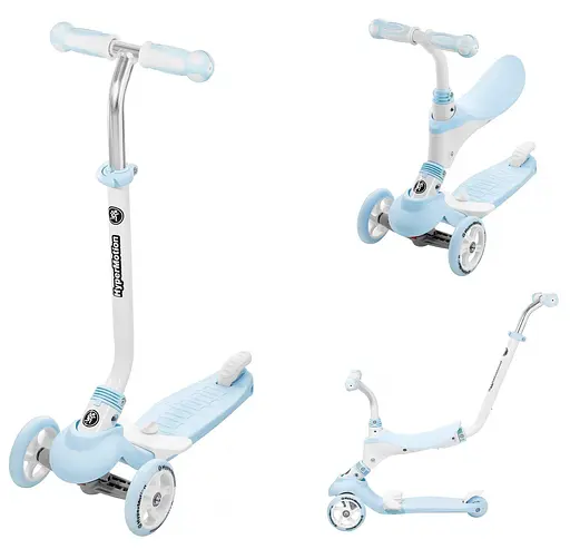 Детский самокат HyperMotion 5 в 1 Sky blue (HYPER 5IN1 NIEB)