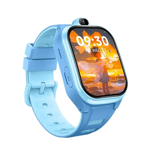 Детские смарт-часы Lemfo AS10 голубой - фото 7