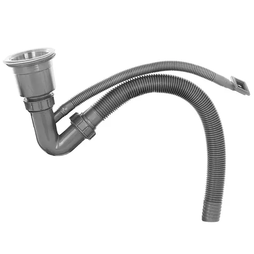 Кухонна мийка Zerix Z6642-08-180E satin ZX1600, Нержавіюча сталь - фото 2