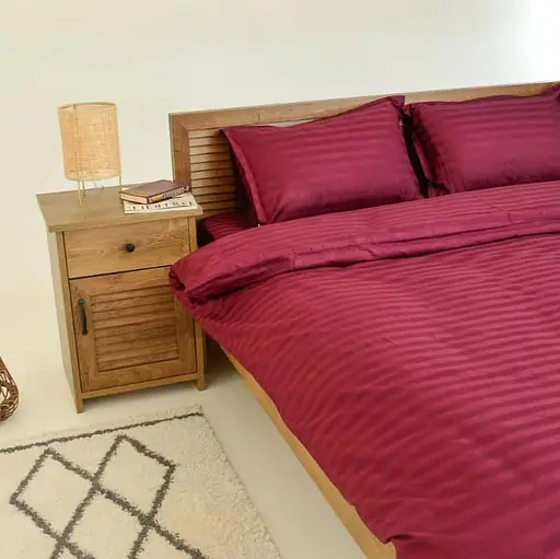 Комплект постельного белья Tiare евро сатин страйп 79 79-ev