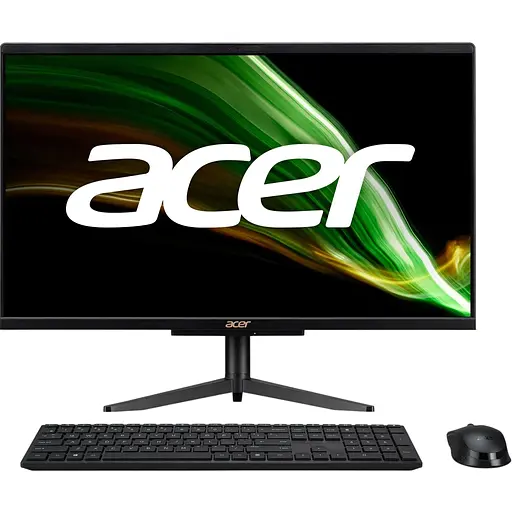 Комп'ютер персональний моноблок Acer Aspire C24-1600 23.8" FHD Intel З N4505 8GB F256GB UMA WiFi Lin чорний
