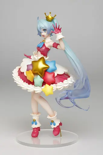 Фигурка Taito Хацунэ Мику Hatsune Miku Birthday 2020 Pop idol 18 см WST T HM PI - фото 4