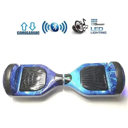 Гироборд Elite Lux U6 Premium + Autobalance 6.5" Звездное небо - фото 3