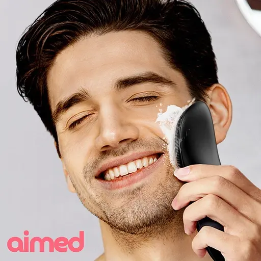 Щітка для чищення обличчя AIMED Face Massage Master колір чорний - фото 5