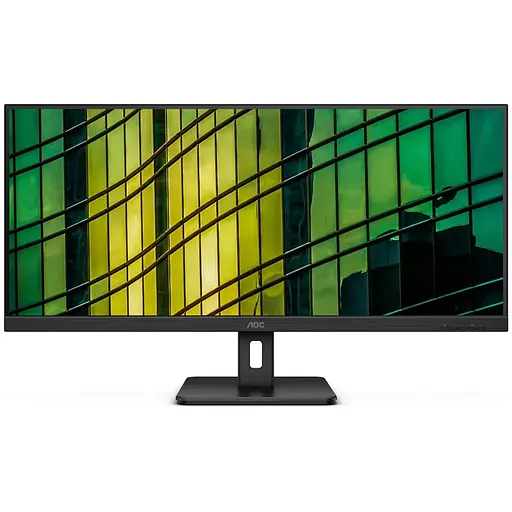 TFT 34" AOC U34E2M, WQHD, VA, 100Гц, 2х HDMI, DP, чорний